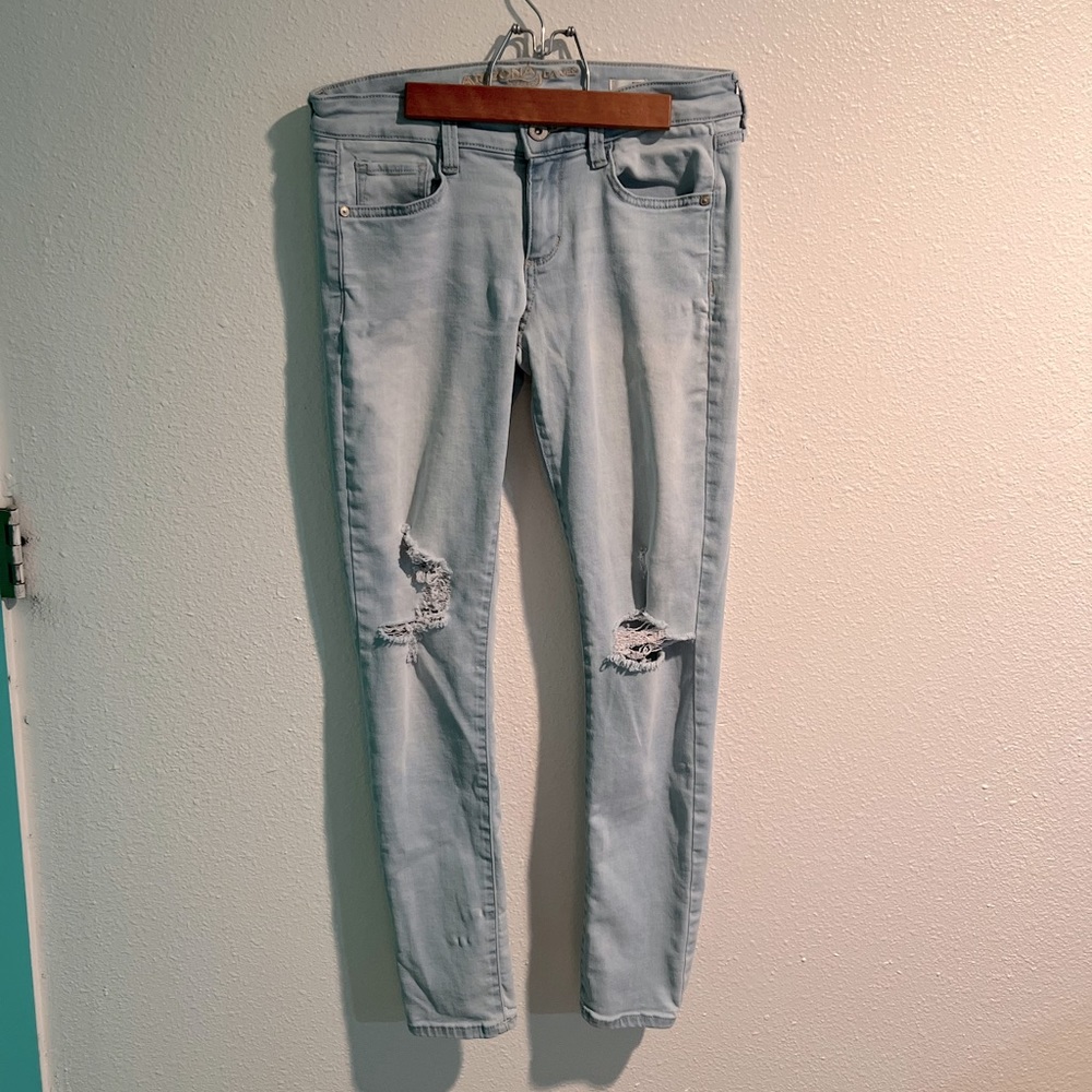 Arizona jeans.. size five.. super skinny